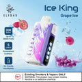 Elf Bar Ice King – Grape Ice – 30K - Vape Shop Surat