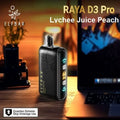Elf Bar Raya D3 Pro 30K – Lychee Juicy Peach - Vape Shop Surat