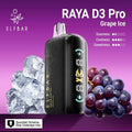 Elf bar Raya d3 pro -30k Grape ice - Vape Shop Surat