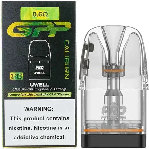 Uwell Caliburn GPP Replacement Pod (0.6Ω) - Vape Shop Surat