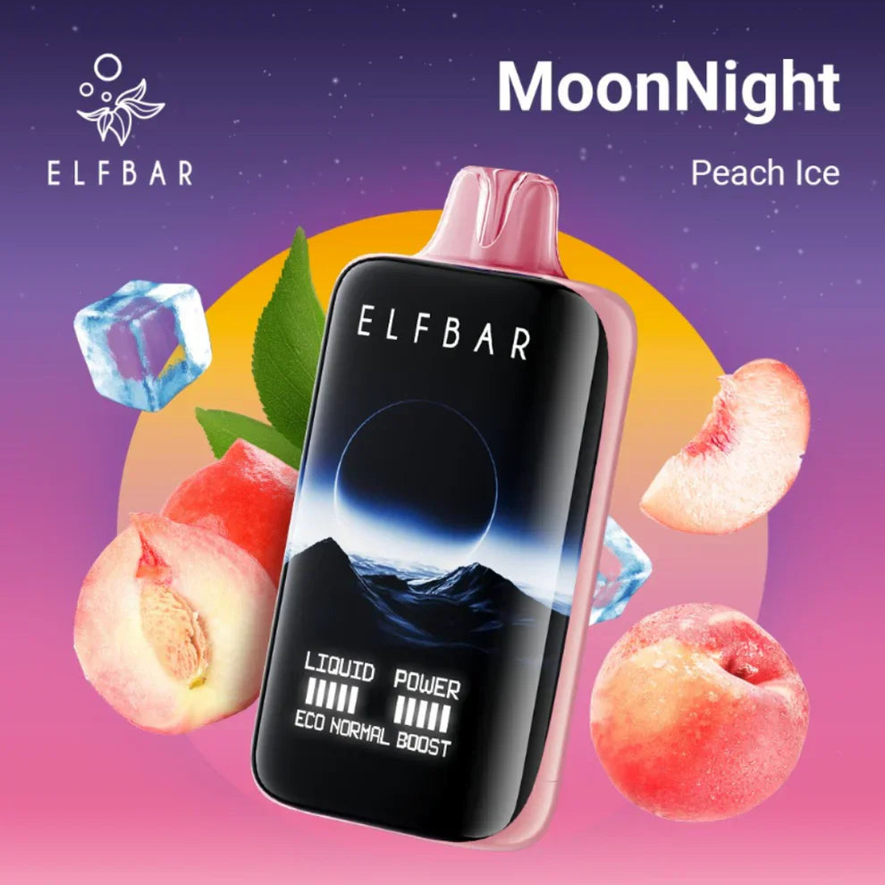 Elf Bar Moon Night 40K – Peach Ice - Vape Shop Surat