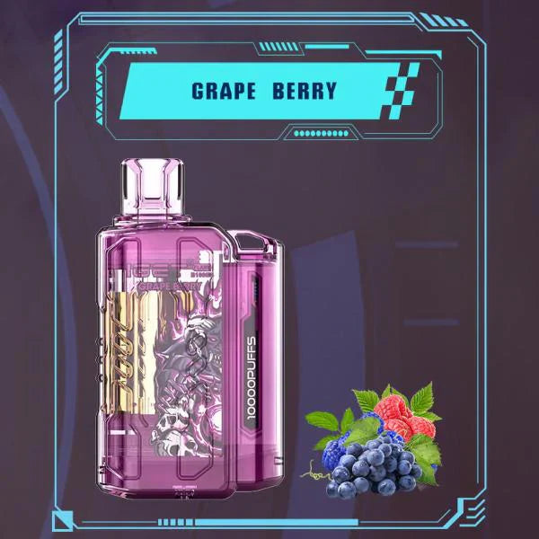 IGET FLARE B10000 – Grape Berry - Vape Shop Surat