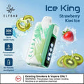Elf Bar Ice King – Strawberry Kiwi Ice – 30K - Vape Shop Surat