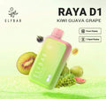 ELF BAR RAYA D1 – Kiwi Guava Grape - Vape Shop Surat
