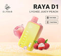 ELF BAR RAYA D1 – Lychee Juicy Peach - Vape Shop Surat