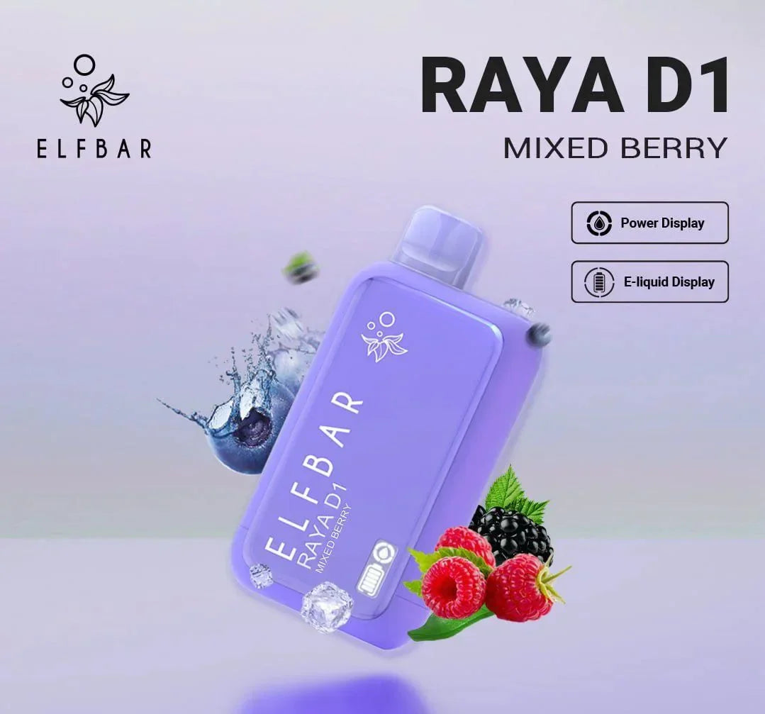 ELF BAR RAYA D1 – Mixed Berry - Vape Shop Surat