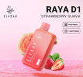 ELF BAR RAYA D1 – Strawberry Guava - Vape Shop Surat